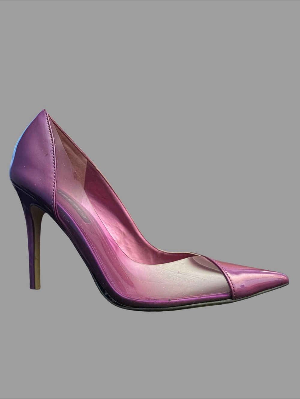 Nine West Iridescent Pink Pointed Toe Stiletto
